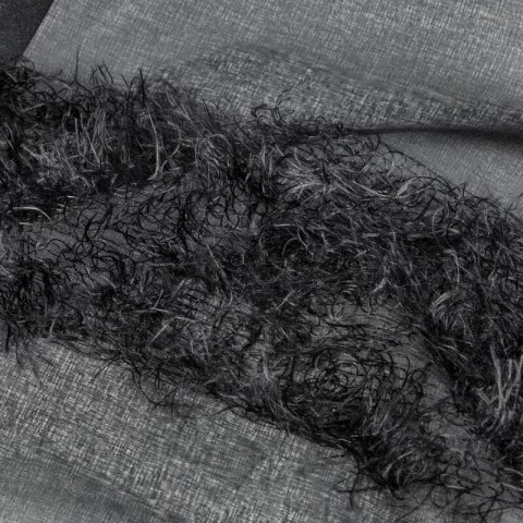 Gardine MARGARET schwarz 140x250 Ösen