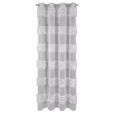 Gardine MARGARET silber 140x250 Ösen