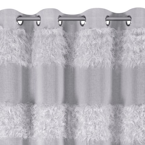 Gardine MARGARET silber 140x250 Ösen