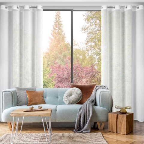 Gardine TIRSA weiß 140x250 Ösen