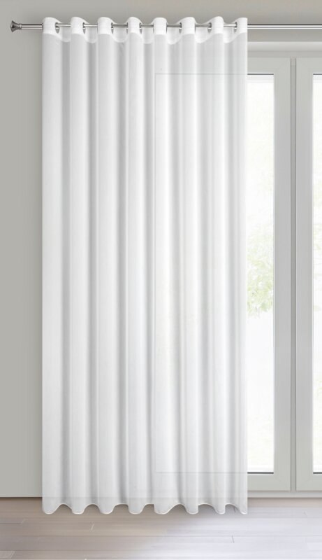 Gardine TIRSA weiß 300x250 Ösen