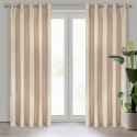 Vorhang VILLA beige 140X250 Ösen