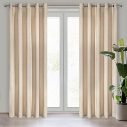 Vorhang VILLA beige 140X250 Ösen