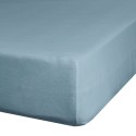 Jersey Betttuch blau 140x200 30CM 125