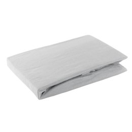 Jersey Betttuch silber 90X200 25CM 125