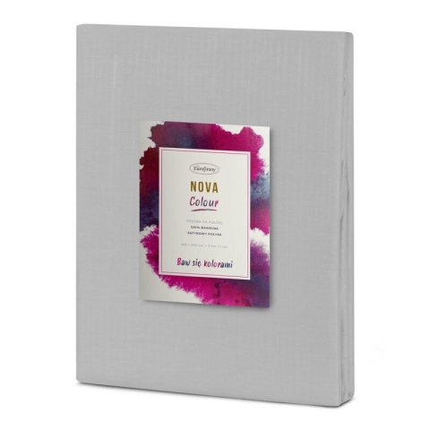 Bettwäsche garnitur NOVAC stahl PO 180x200 stahl