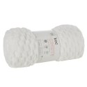 Wohndecke Kuscheldecke Decke MICROFASER Sofadecke Tagesdecke CINDY6 130x160 weiß