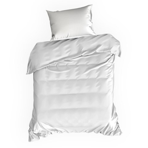 Bettwäsche garnitur NOVA3 weiß 220x200 2x Kissenbezüge 70x80