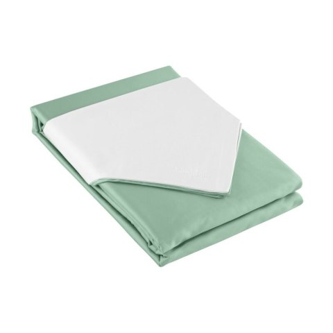 Bettwäsche garnitur NOVA3 weiß minze 140x200 70x80 x1