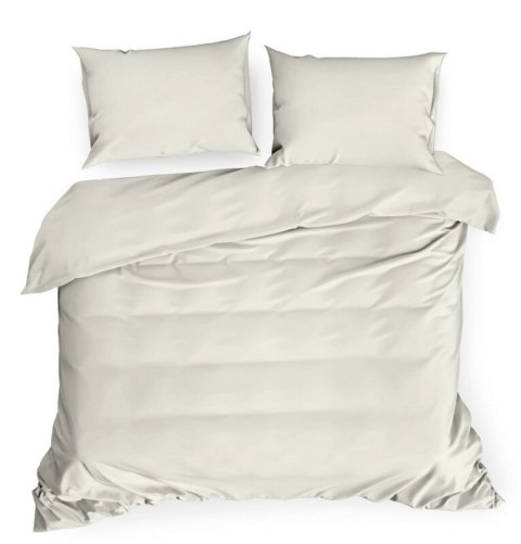 Bettwäsche garnitur NOVA3 creme 160x200 2x Kissenbezüge 70x80