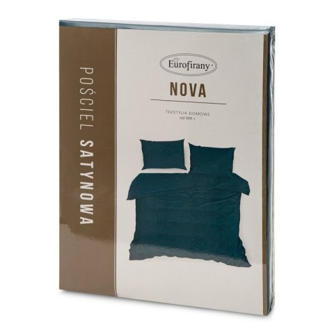 Bettwäsche garnitur NOVA3 PETROL 160x200 2x Kissenbezüge 70x80