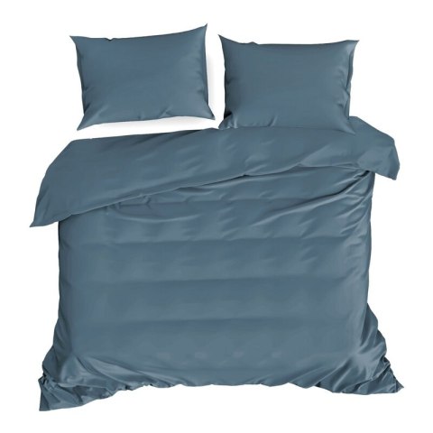 Bettwäsche garnitur NOVA3 PETROL 160x200 2x Kissenbezüge 70x80