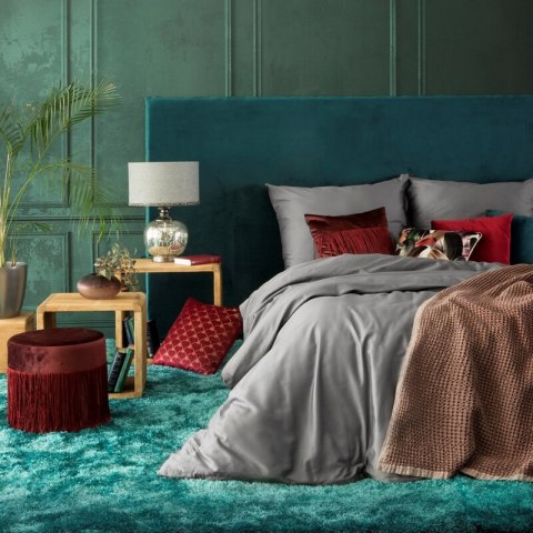 Bettwäsche garnitur DINA stahl 220x200 2x Kissenbezüge 70x80