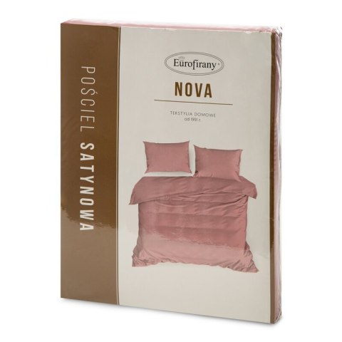 Bettwäsche garnitur NOVA3 altrosaR 180x200 2x Kissenbezüge 70x80