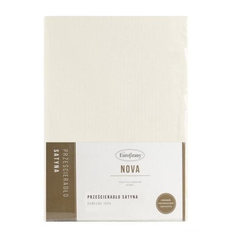 Spannbetttuch 1 NOVA creme 160x210