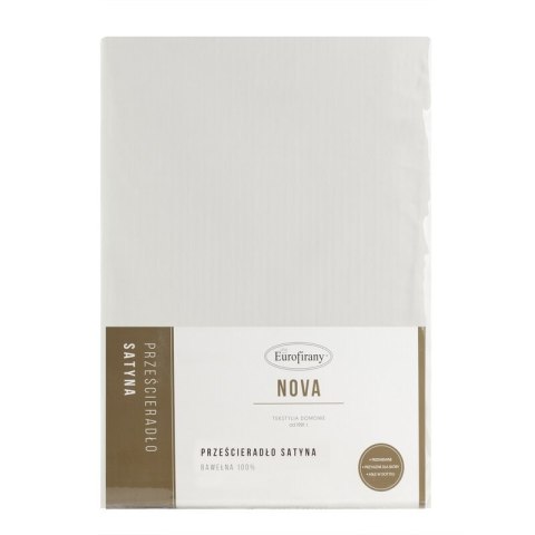 Spannbetttuch 1 NOVA silber 160x210