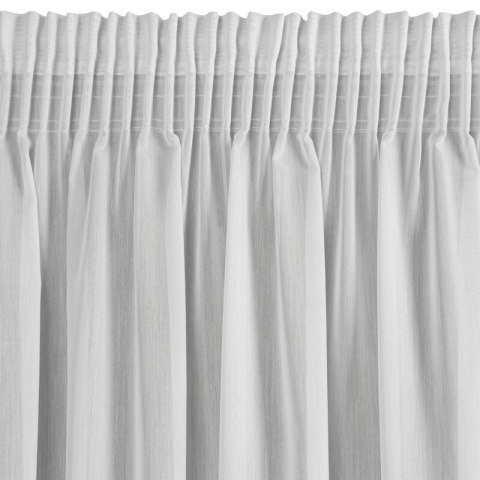 Gardine ELeinA weiß Set 140x270 Kräuselband Schlaufen