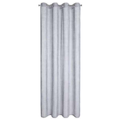 Gardine NELI silber 140x250 Ösen