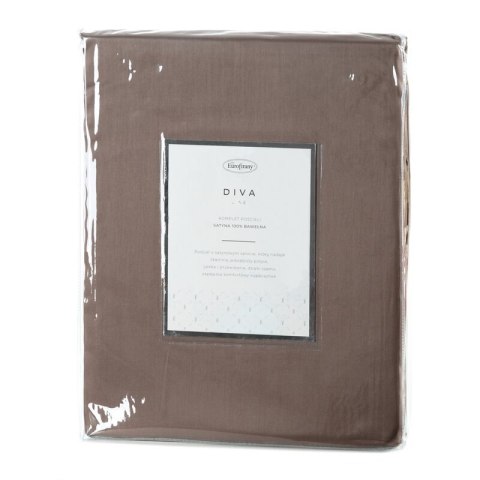 Bettwäsche garnitur DINA braun 140x200 70x80 x1