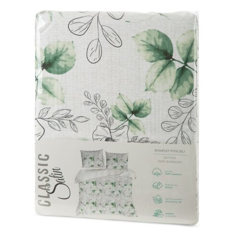 Bettwäsche garnitur Satin SPRING 28 220x200 2x Kissenbezüge 70x80