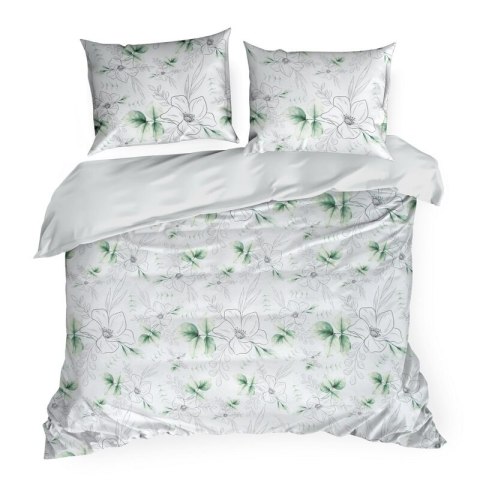 Bettwäsche garnitur Satin SPRING 28 220x200 2x Kissenbezüge 70x80