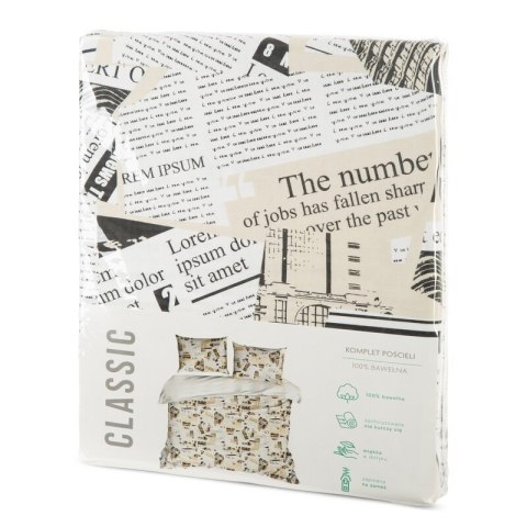 Bettwäsche garnitur Baumwolle SONIA 39 140x200 70x80 x1