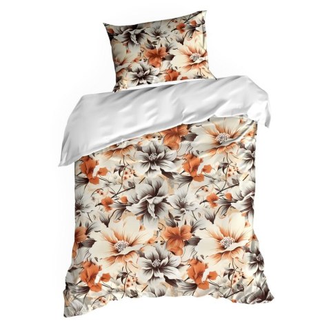 Bettwäsche garnitur Satin NIKA 51 160x200 2x Kissenbezüge 70x80