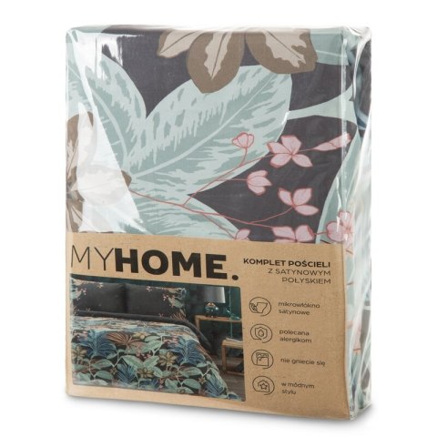 Bettwäsche garnitur Satin SPRING 22 140x200 70x80 x1