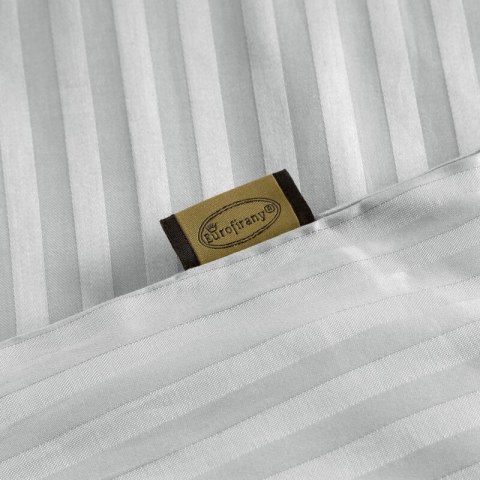 Bettwäsche garnitur Satin VERA silber 160x200 2x Kissenbezüge 70x80