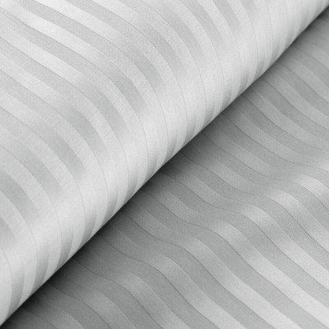 Bettwäsche garnitur Satin VERA silber 220x200 2x Kissenbezüge 70x80