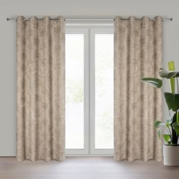 Vorhang ALETA beige 135x250 Ösen