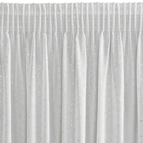 Gardine ROxI weiß SZAM 140x270 Kräuselband