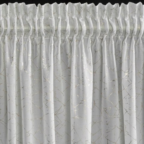 Gardine ROxI weiß SZAM 140x270 Kräuselband