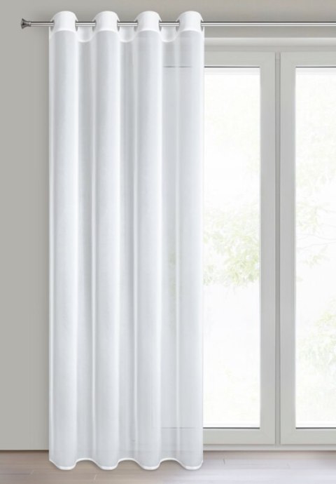 Gardine TINA weiß 140x270 Ösen