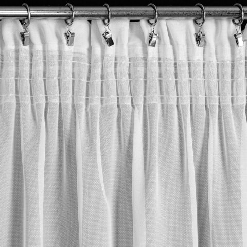 Gardine TINA weiß 140x270 Kräuselband