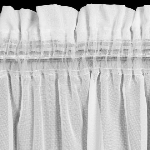 Gardine TINA weiß 140x270 Kräuselband