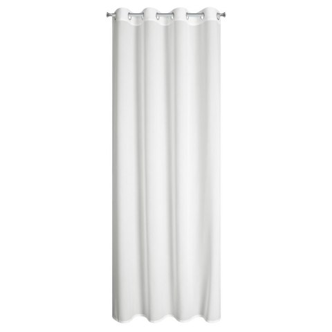 Gardine ROSSI weiß 135x250 Ösen