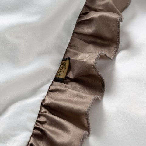 Bettwäsche garnitur ELIZA weiß KAW 220x200 2x Kissenbezüge 70x80