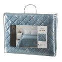 Elegante Tagesdecke Decke BLINK 3 blau 170x210 cm blau silber