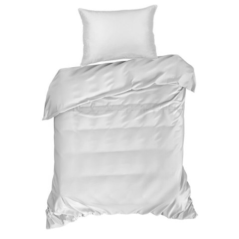 Bettwäsche garnitur LINDA weiß 160x200 2x Kissenbezüge 70x80