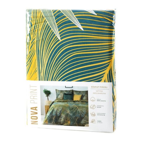 Bettwäsche garnitur Satin MELANIA 220x200 2x Kissenbezüge 70x80