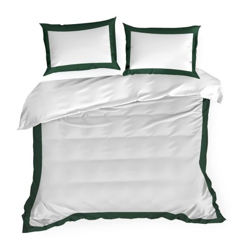 Satin Bettwäsche REINA25B 160x200 70x80 x2 weiß Z