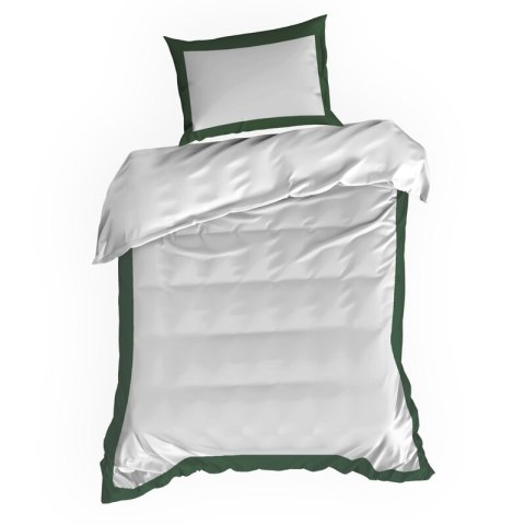 Satin Bettwäsche REINA25B 160x200 70x80 x2 weiß Z