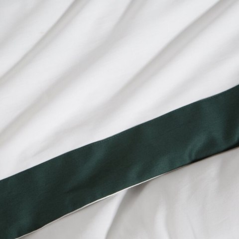 Satin Bettwäsche REINA25B 160x200 70x80 x2 weiß Z