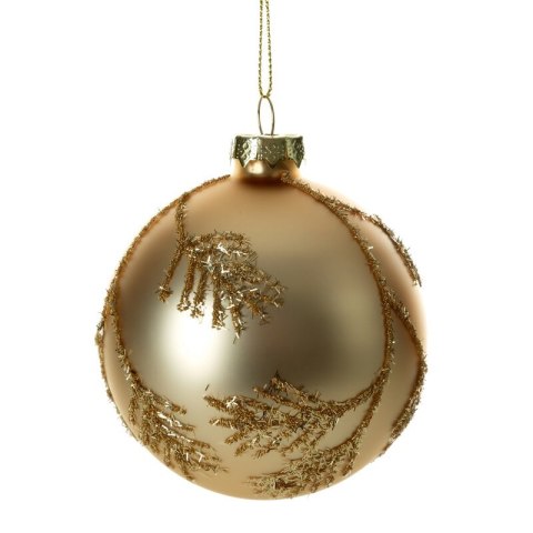 Christbaumschmuck Glas 471A 8CM SZAM gold