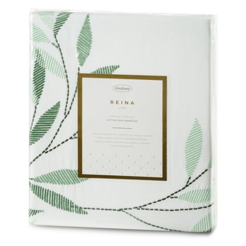 Bettwäsche garnitur Satin REINA 31B 220x200 2x Kissenbezüge 70x80 weiß Z