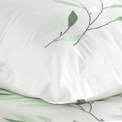 Bettwäsche garnitur Satin REINA 31B 220x200 2x Kissenbezüge 70x80 weiß Z