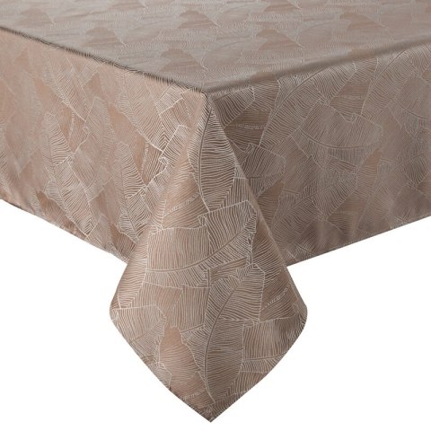 Tischdecke ISLA dunkelbeige 140x220