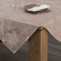 Tischdecke ISLA dunkelbeige 85x85