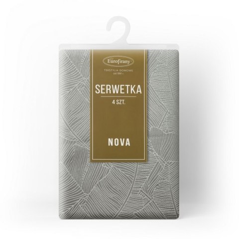 Tischdecke ISLA silber 30x40 x4 Set